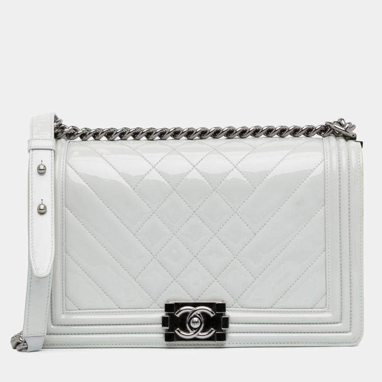 Chanel Medium Patent Boy Flap