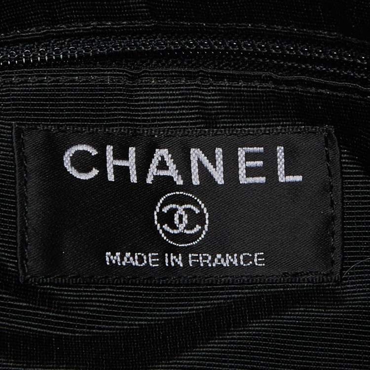 مملوكة مسبقًا Chanel Grey/Green Rabbit Fur and Suede Vintage Tote
