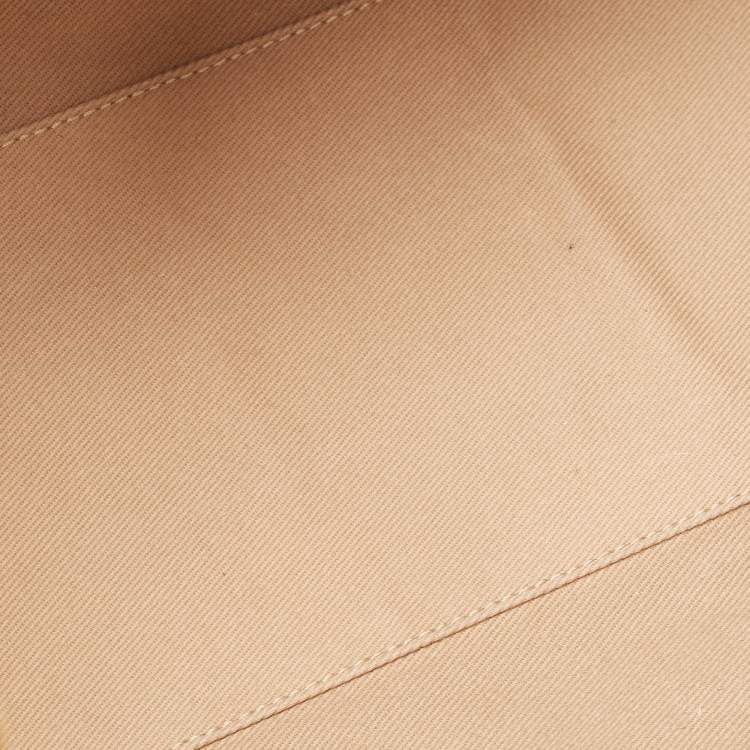 Pre Owned Chanel Beige Caviar Leather Reissue Large Shopper Tote