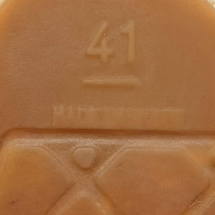 Pre Owned Chanel Silver/Black Leather CC Cap Toe Logo Espadrille Flats Size 41