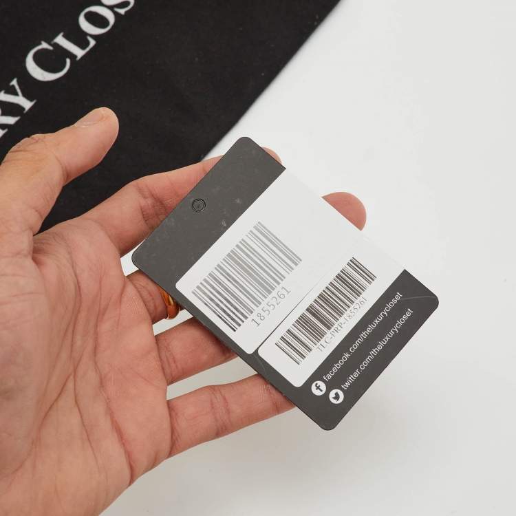 Pre Owned Chanel Navy Blue/White Leather, Neoprene and Mesh CC Low Top Sneakers Size 40