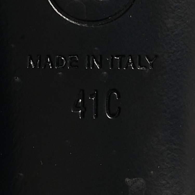 Pre Owned Chanel CC Size 41 Beige/Black Canvas and Leather Cap Toe Pumps