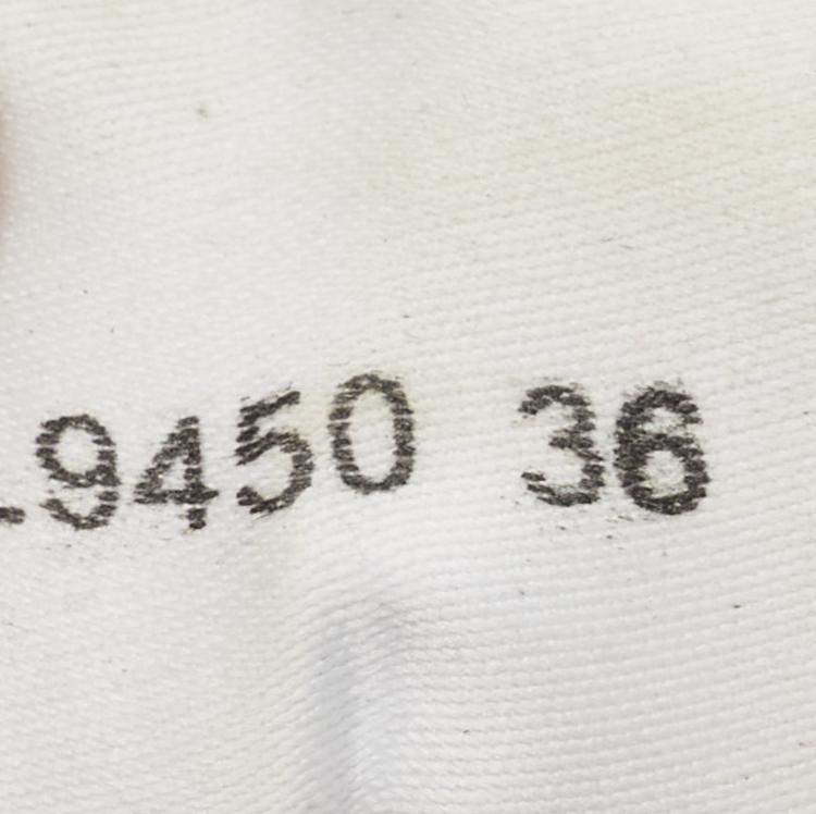 Pre Owned Chanel CC Size 36 Multicolor Leather, Mesh and Suede Low Top Sneakers