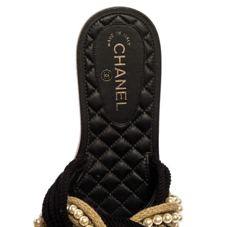 gucci pearl slides 39