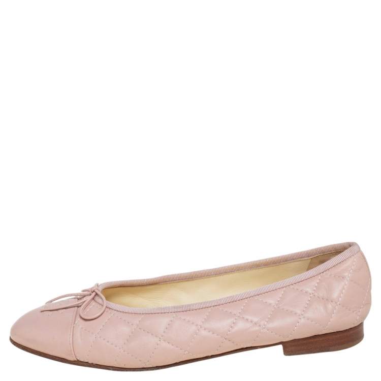 CHANEL Beige Cap-Toe Mules 37 - More Than You Can Imagine