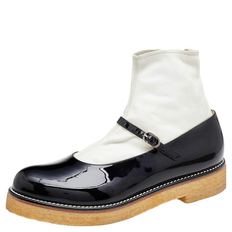 Chanel Boots White Leather ref240247  Joli Closet