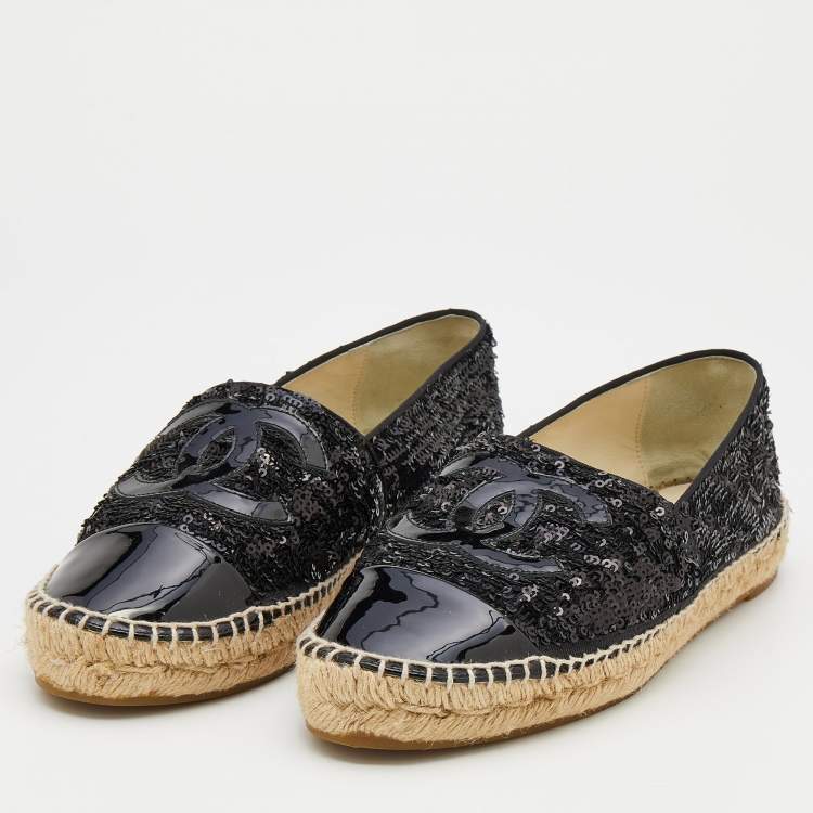 Chanel sequin espadrilles As good as - Second hand brands
