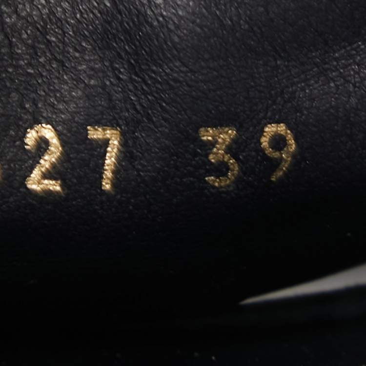 Pre Owned Chanel Multicolor Tweed and Leather Tropiconic Chain Slides Flats Size 39