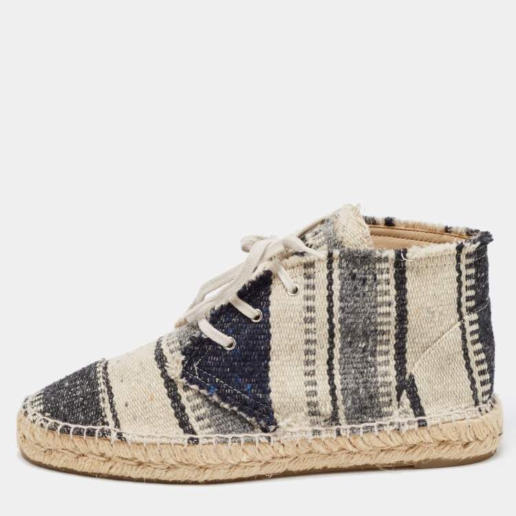 CHANEL, Shoes, Chanel High Top Espadrilles