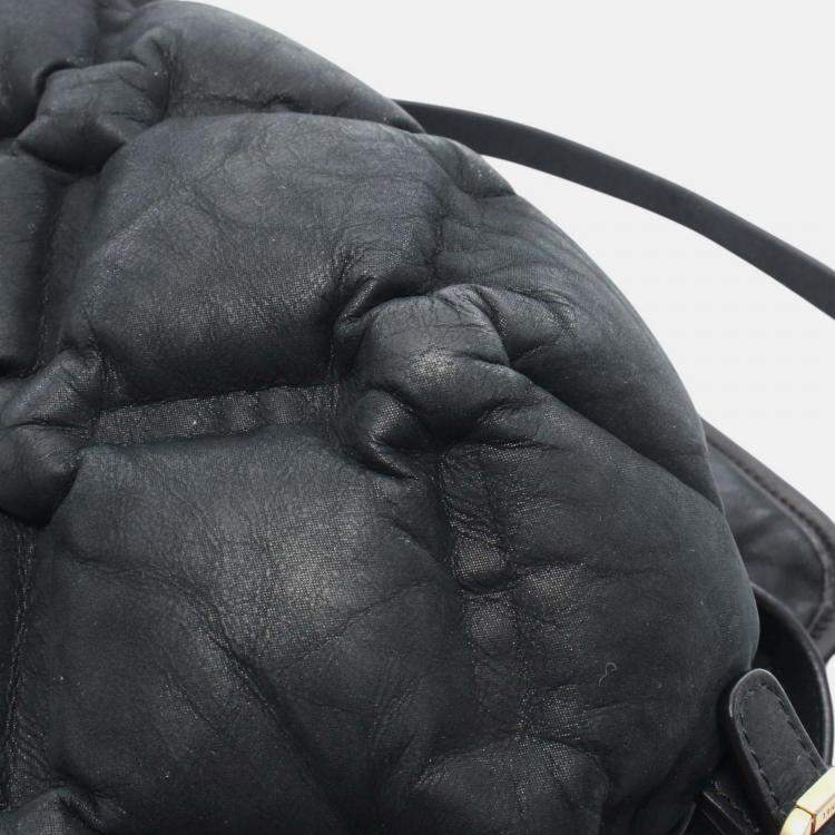 Pre Owned Chanel Quilted Iridescent Calfskin Chesterfield Backpack