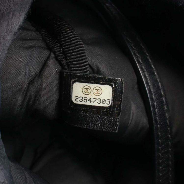 Pre Owned Chanel Quilted Iridescent Calfskin Chesterfield Backpack