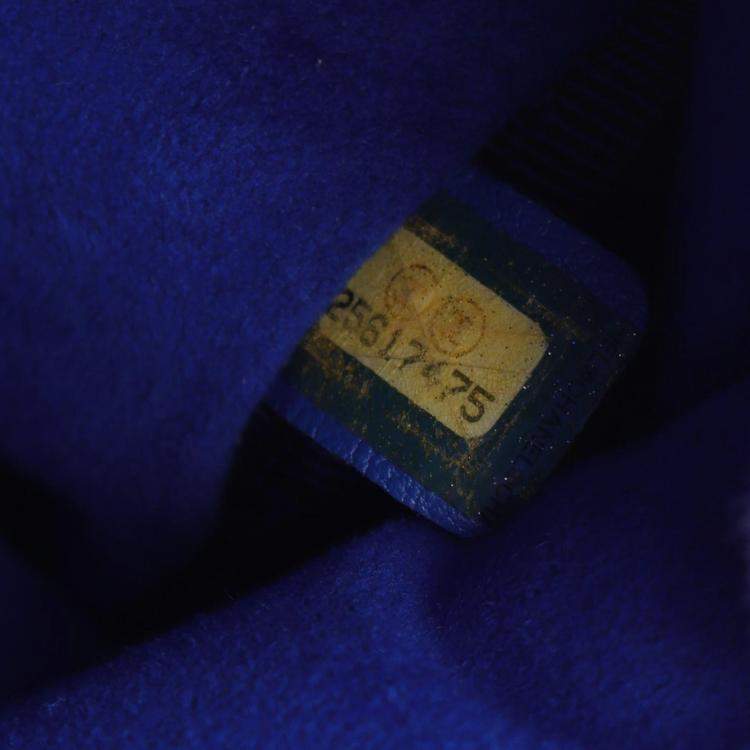 Pre Owned Quilted Printed Foulard Nylon Backpack