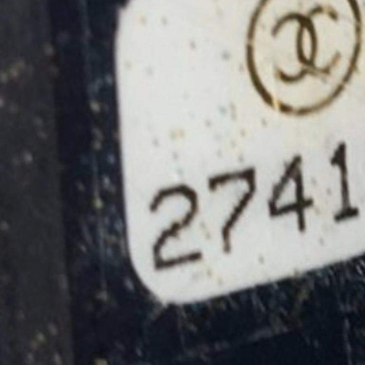 Pre Owned Chanel CC Mania Tweed Lambskin Leather Backpack