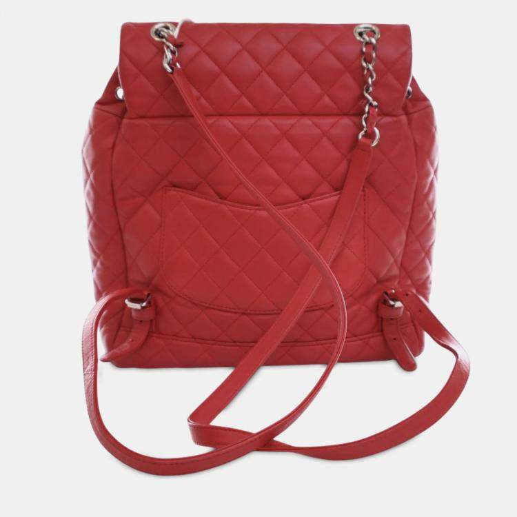 Pre Owned Medium Lambskin Urban Spirit Backpack