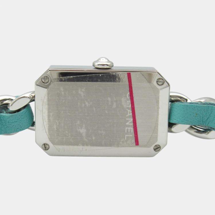 Pre Owned Chanel White Stainless Steel Premiere H4559 Quartz Women's Wristwatch 23 mm