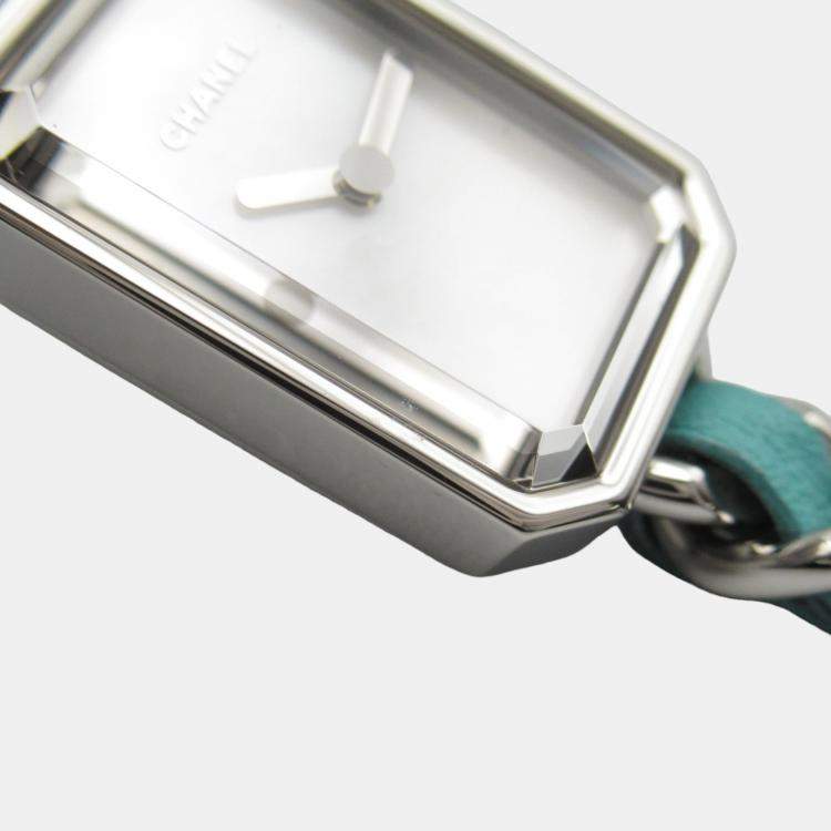 Pre Owned Chanel White Stainless Steel Premiere H4559 Quartz Women's Wristwatch 23 mm