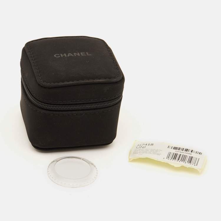 Pre Owned Chanel Black Ceramic Stainless Steel J12 Wanted De Chanel H7418 Women's Wristwatch 38 mm