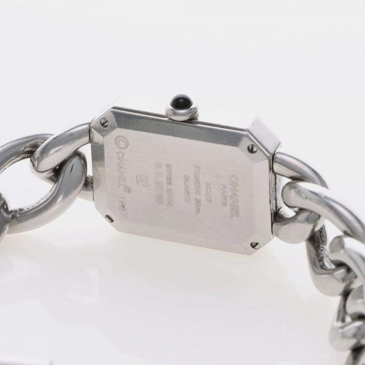 Pre Owned Chanel Premiere Quartz Stainless Steel Women's Wristwatch 20 mm