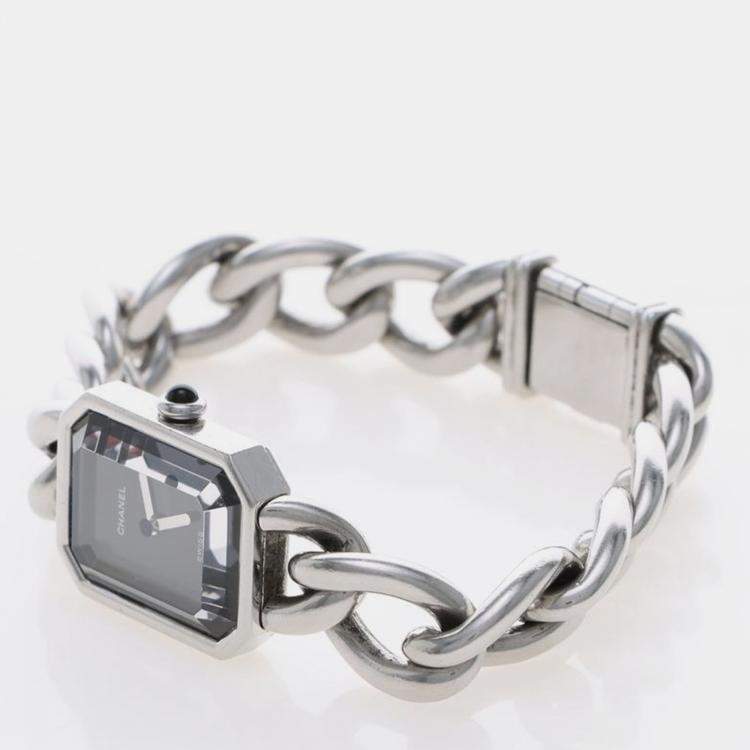 Pre Owned Chanel Premiere Quartz Stainless Steel Women's Wristwatch 20 mm
