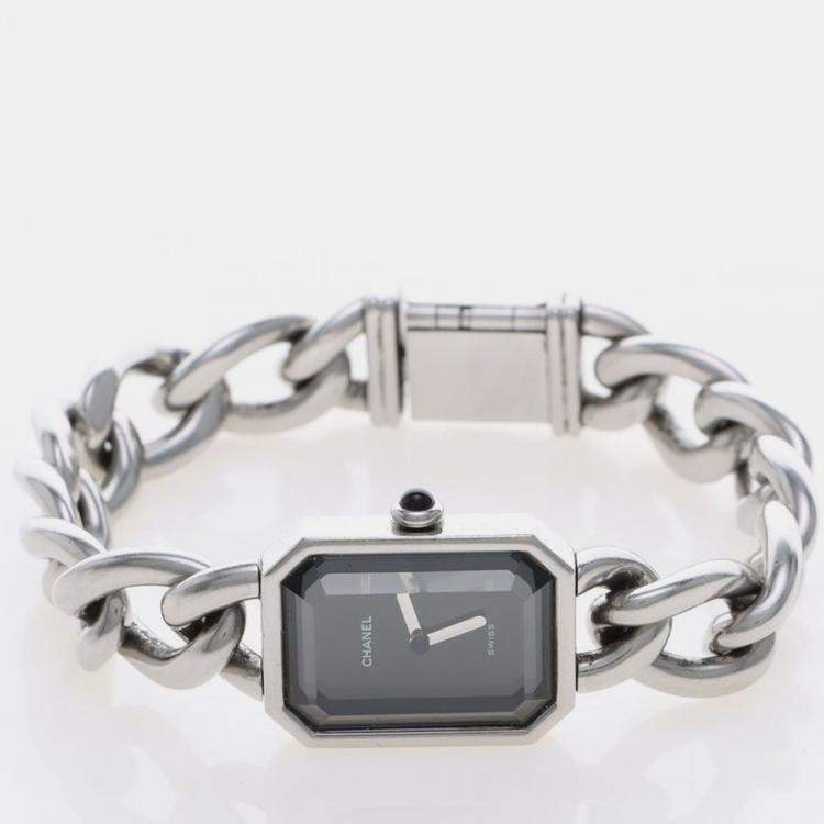 Pre Owned Chanel Premiere Quartz Stainless Steel Women's Wristwatch 20 mm