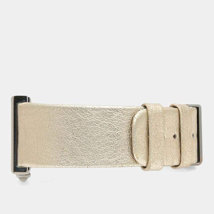 Pre Owned Chanel Mademoiselle Quartz Stainless Steel Women's Wristwatch 22.5 mm