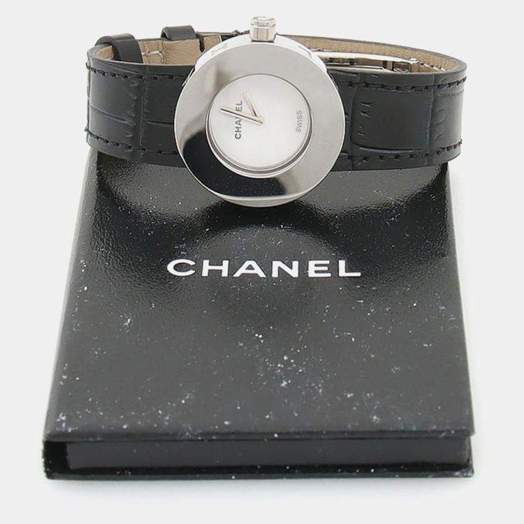Pre Owned Chanel La Ronde Quartz Stainless Steel Women's Wristwatch 29 mm