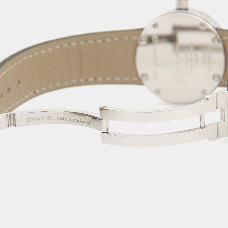Pre Owned Chanel La Ronde Quartz Stainless Steel Women's Wristwatch 29 mm