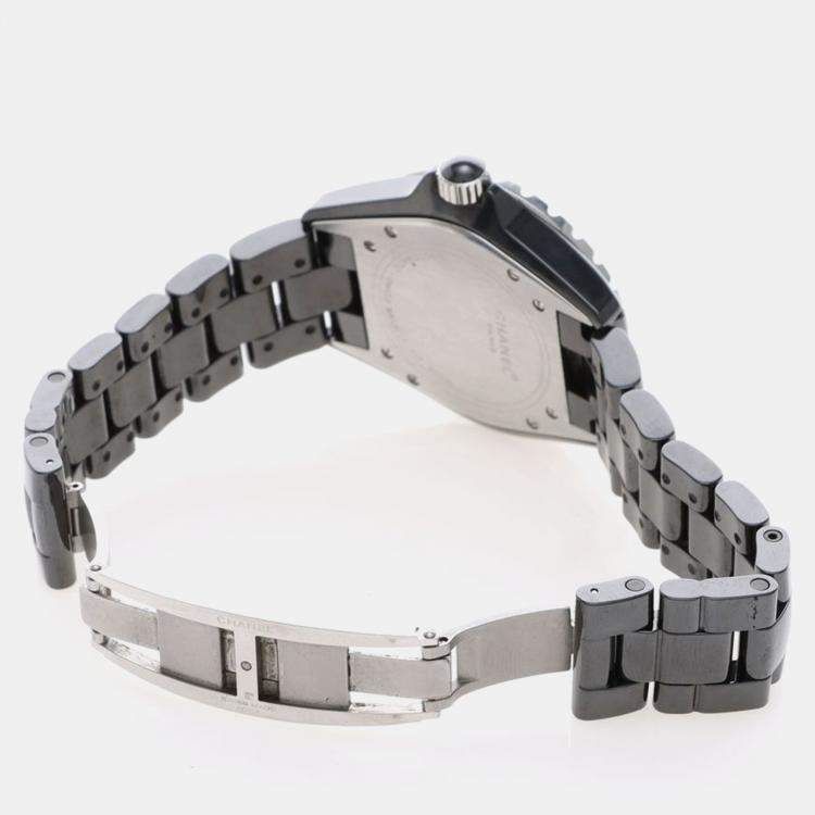 Pre Owned Chanel J12 H0685 Automatic Stainless Steel Men's Wristwatch 39 mm