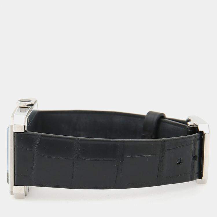مملوكة مسبقًا Chanel Boyfriend H4884 Quartz Stainless Steel Womens Wristwatch 27 mm