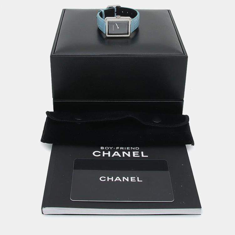 Pre Owned Chanel Boyfriend H4883 Quartz Stainless Steel Women's Wristwatch 21.5 mm