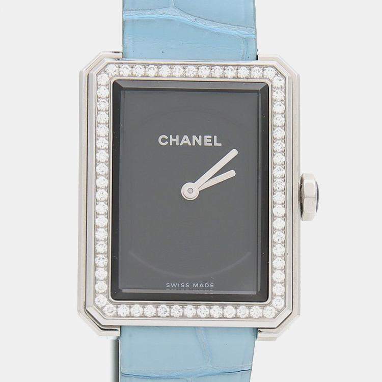 Pre Owned Chanel Boyfriend H4883 Quartz Stainless Steel Women's Wristwatch 21.5 mm