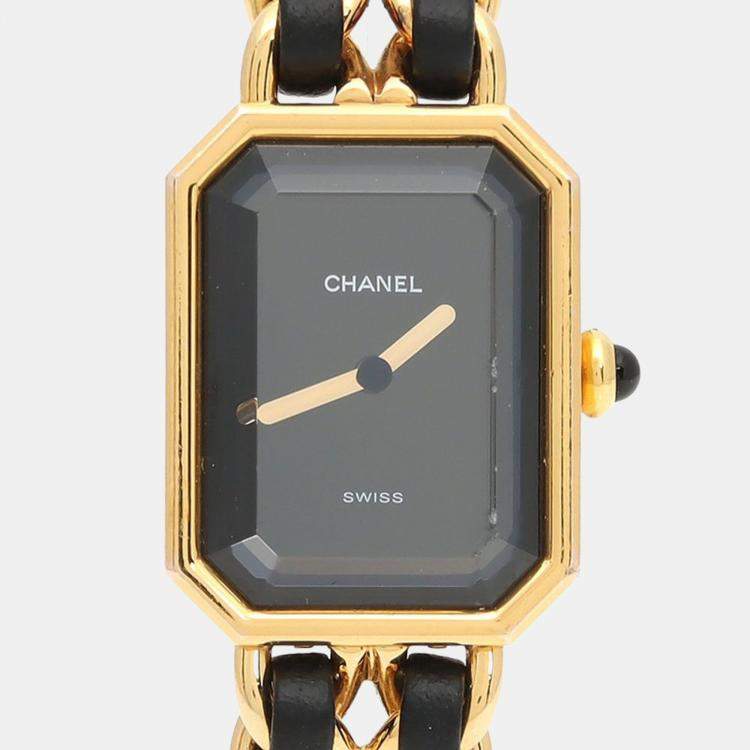Pre Owned Chanel Premiere Quartz Stainless Steel Women's Wristwatch 20 x 26 mm