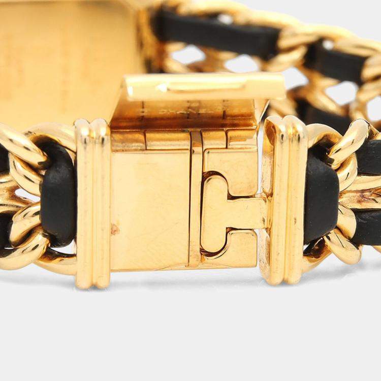 Pre Owned Chanel Premiere Quartz Stainless Steel Women's Wristwatch 20 x 26 mm