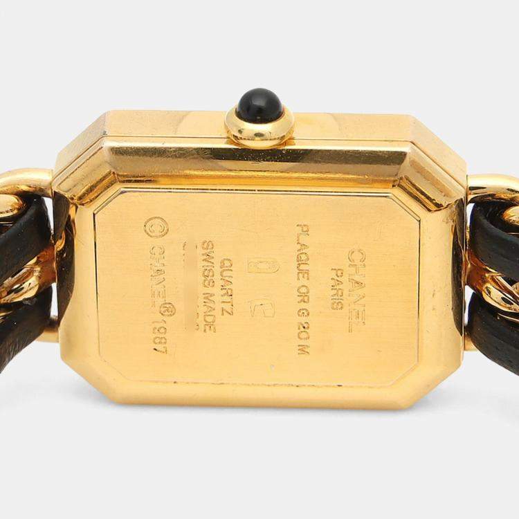 Pre Owned Chanel Premiere Quartz Stainless Steel Women's Wristwatch 20 x 26 mm
