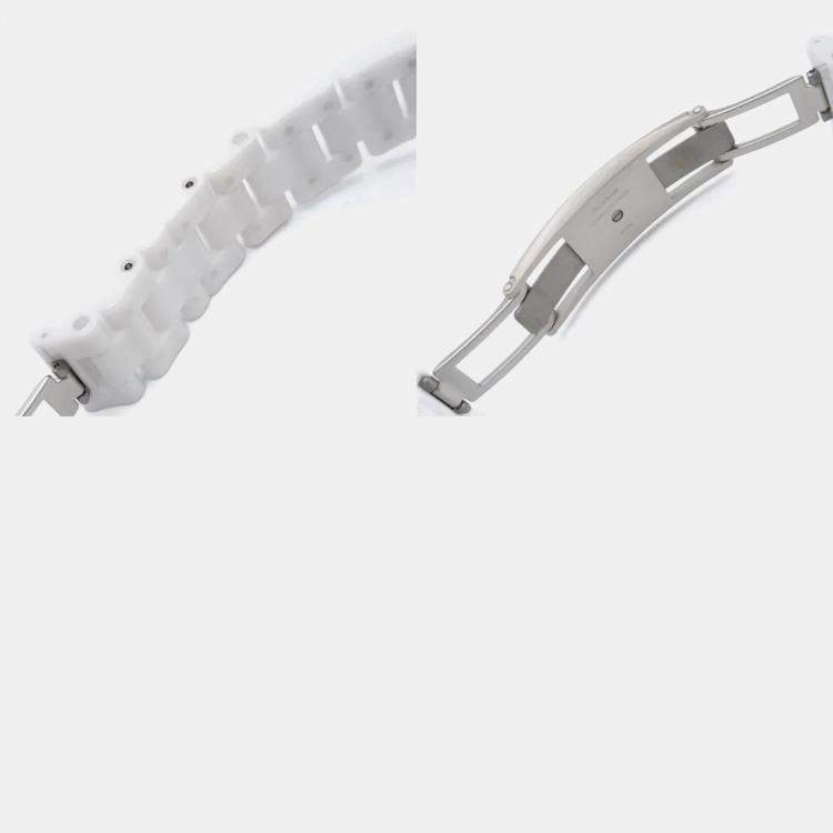 Pre Owned Chanel J12 H6476 Automatic White Ceramic Women's Wristwatch 39 mm
