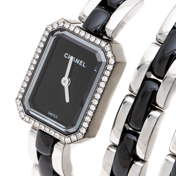 chanel stainless steel watch