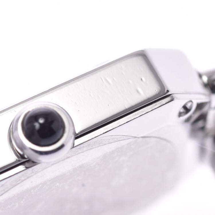 Pre Owned Chanel Black Stainless Steel Premiere Quartz Women's Wristwatch 20 MM
