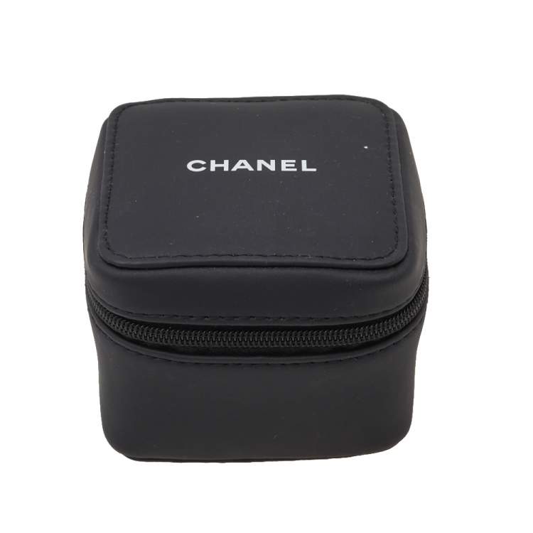Pre Owned Chanel Black Gold Plated Stainless Steel Premiere H0001 Women's Wristwatch 20 mm