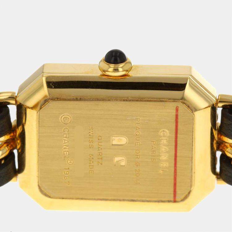 Chanel Gold Première Diamond Quartz Model H0114 Ladies Watch For Sale at  1stDibs