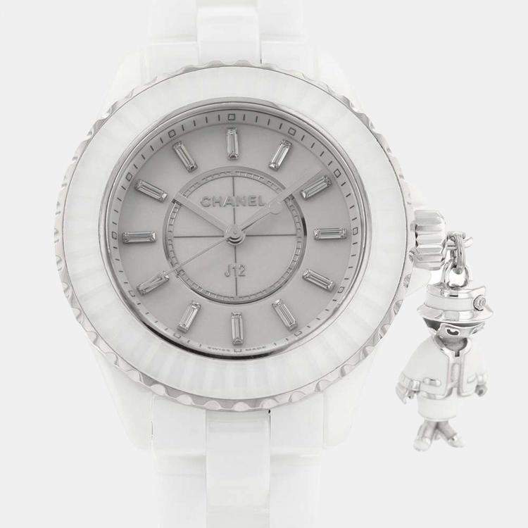 Chanel Mademoiselle J12 Acte II White Ceramic Limited Edition 555 H6478   Watch Rapport