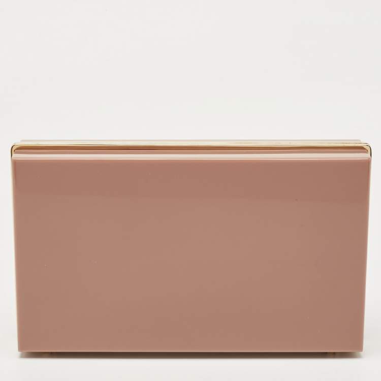 مملوكة مسبقًا Charlotte Olympia Lilac Perspex Virgo Zodiac Pandora Box Clutch