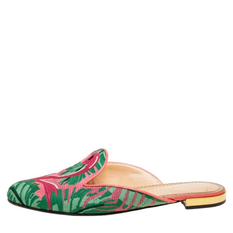 Charlotte olympia flamingo shoes sale