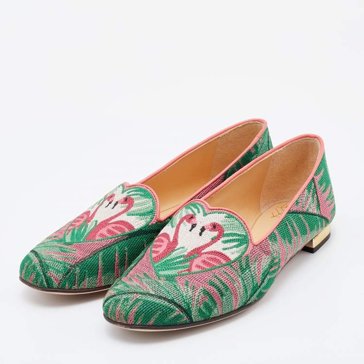 Charlotte olympia deals flamingo shoes