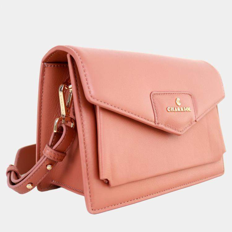 Pre Owned Charriol Light brown Leather Twilight Handbag