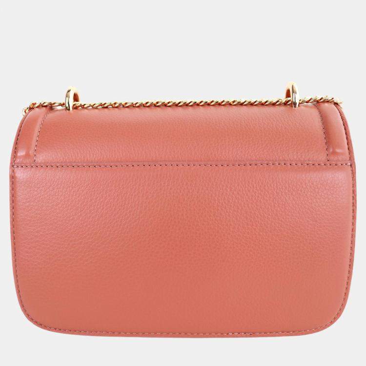 Pre Owned Charriol Light Brown  Leather Twilight Handbag