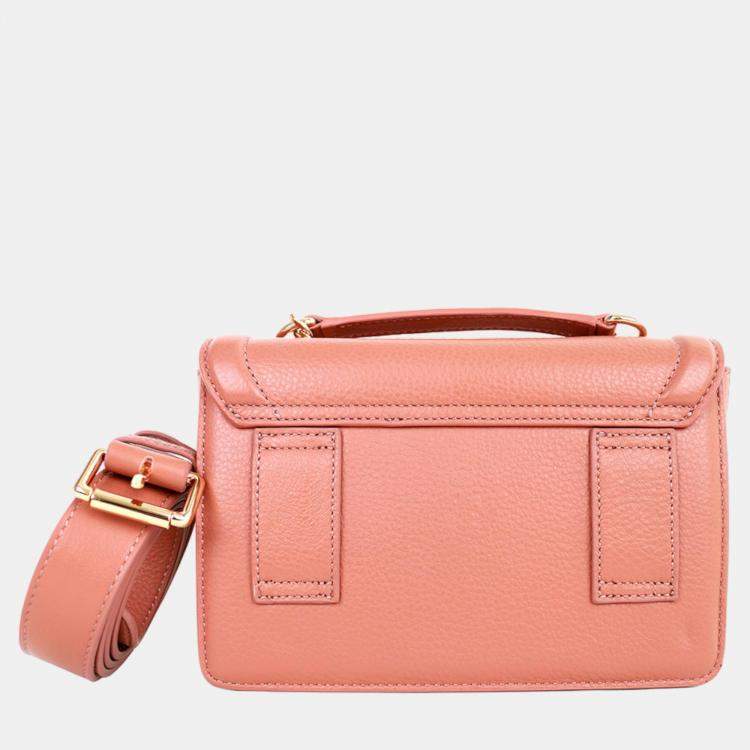 Pre Owned Charriol Light Brown Leather Twilight Handbag