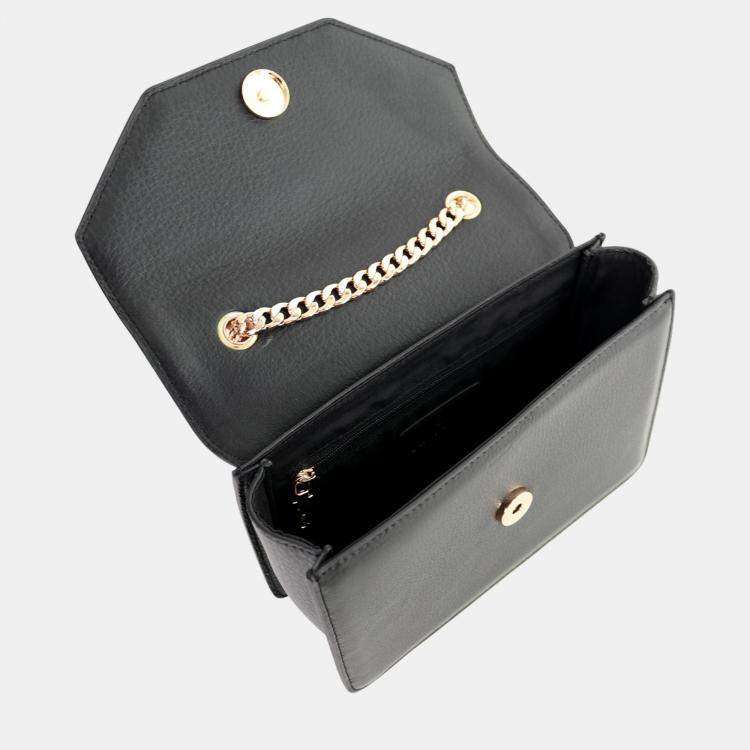 Pre Owned Charriol Black Leather Twilight Handbag
