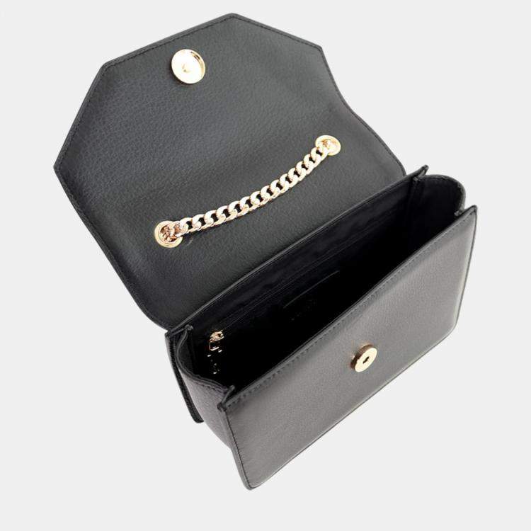 Pre Owned Charriol Black Leather Twilight Handbag