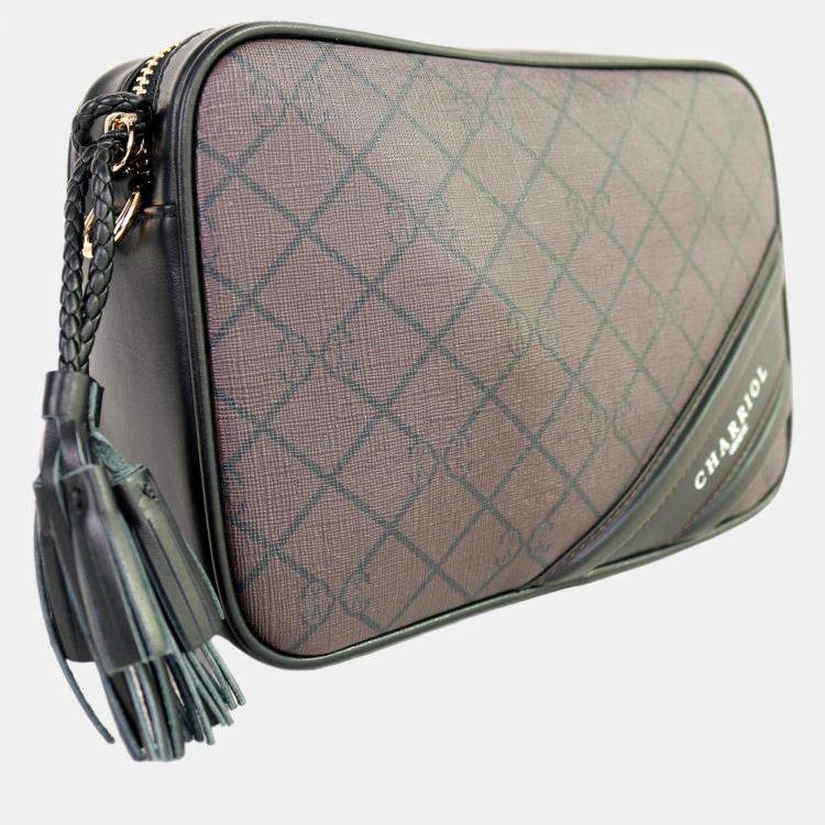 Pre Owned Charriol Brown Leather CALYPSO Handbag