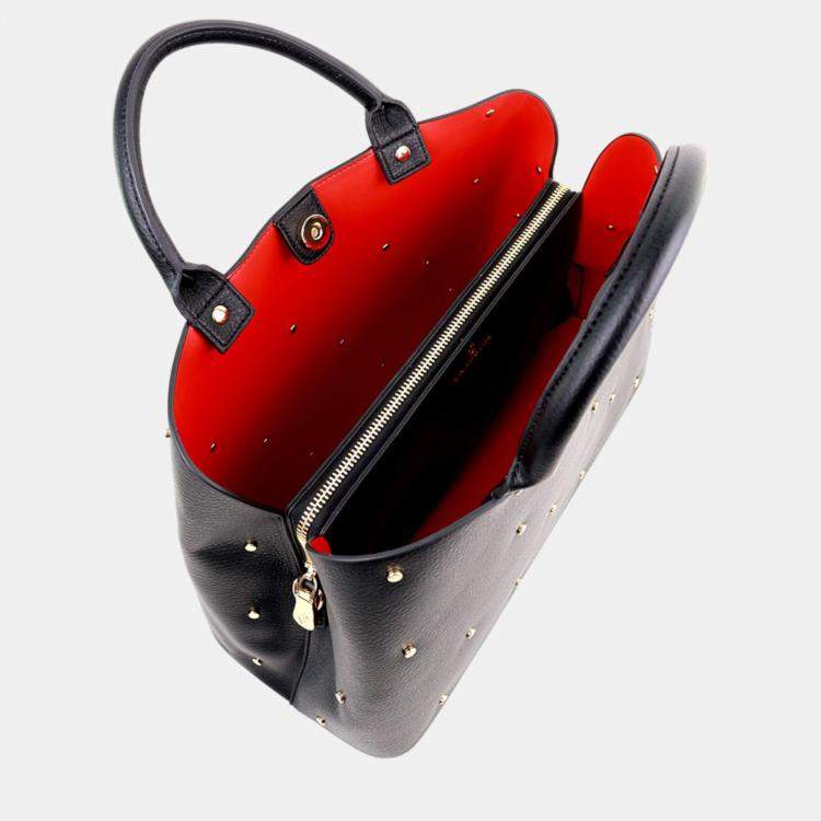 Pre Owned Charriol Red Leather Coralie Handbag